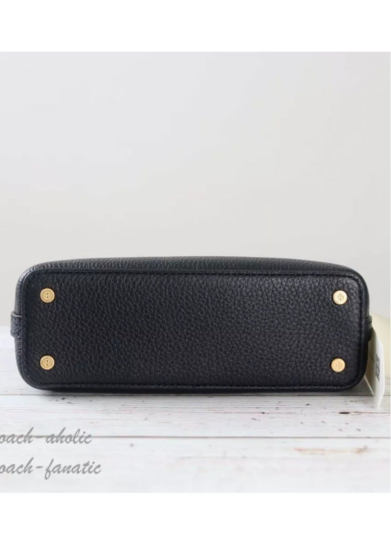 بورش Tory Burch حقيبة حقيبة جلدية صغيرة للمرأة - Image 3