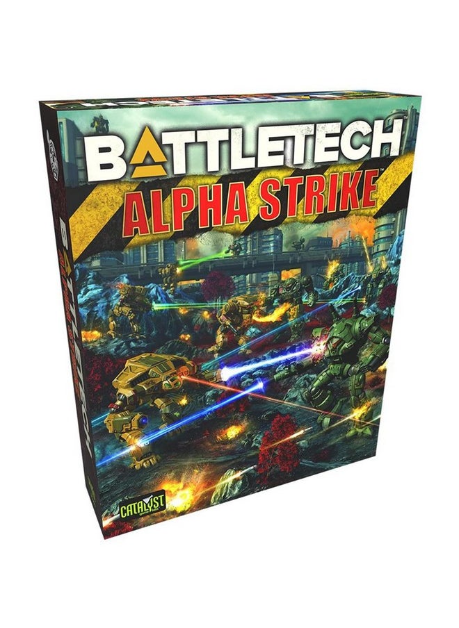 Catalyst Game Labs Battletech Alpha Strike Box Set - Sci-Fi Mech Miniatures Wargaming - Fast Play Starter Set For Strategy Game Enthusiasts, Brown 