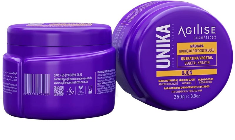 AGILISE Unika Ojon Home Care Hair Mask – 250g 8.8 oz - Image 1