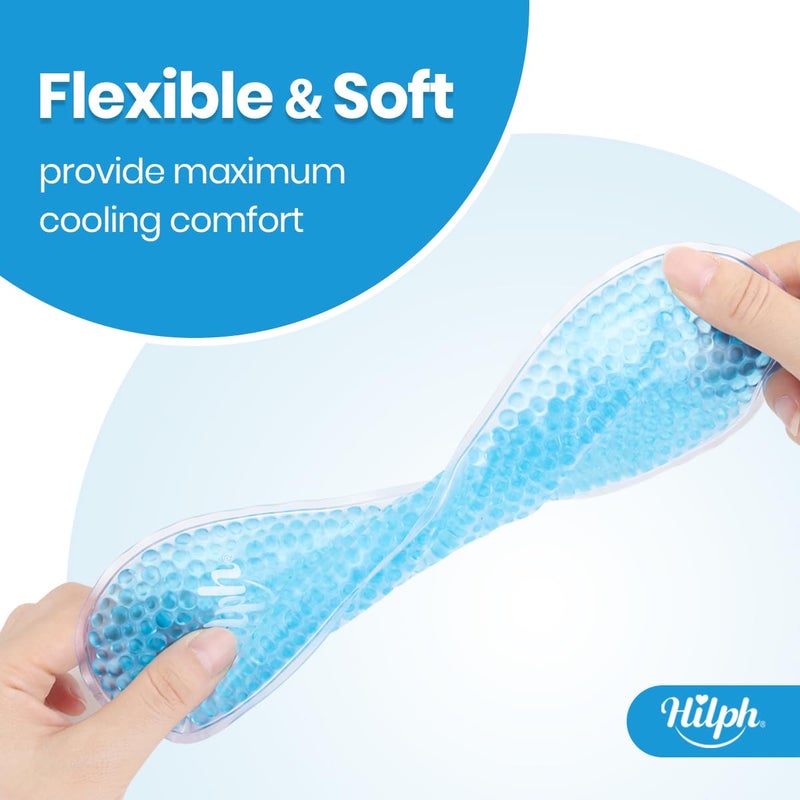 Hilph Perineal Ice Packs for Postpartum Hemorrhoid Pain Relief, Reusable 2 Perineal Cooling Pads with 24Pcs Disposable Sleeves for Women After Pregnancy and Delivery, Essentials Postpartum Care - Image 4