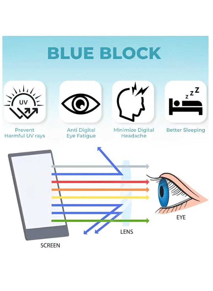 Booma Opticals JAMIE +3.50 Reading Glasses Rimless frame Unisex for Men and Women 3,5 Diopter Magnification Prescription glasses- Presbyopia Corrective, Lightweight, Anti-Blue Light Lenses, Eye Strain Computer Screen Relief - Image 5