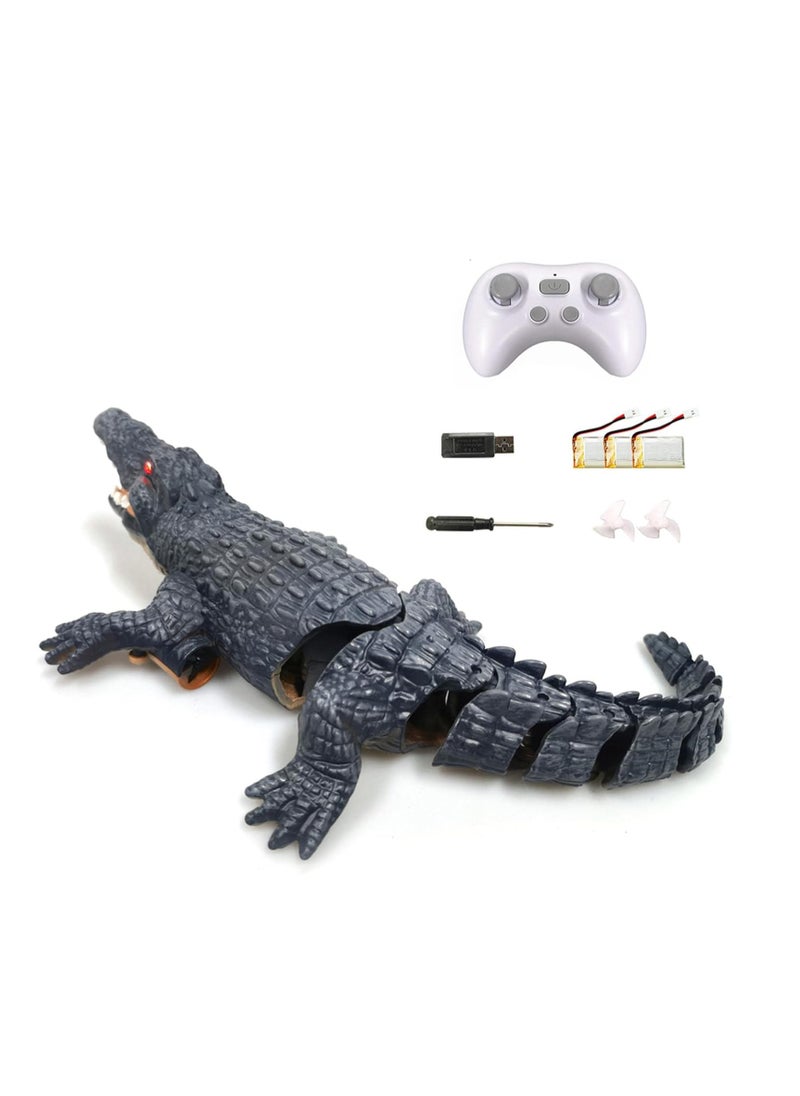General Remote Control Alligator Boats, Remote Control Alligator for Pools and Lakes - 2.4GHZ Simulation Crocodile Remote Control Toy for Kids Gifts  - Image 1