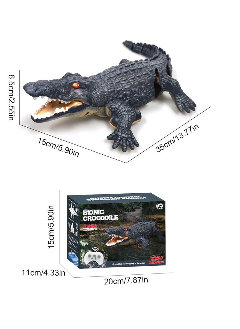 General Remote Control Alligator Boats, Remote Control Alligator for Pools and Lakes - 2.4GHZ Simulation Crocodile Remote Control Toy for Kids Gifts  - Image 5