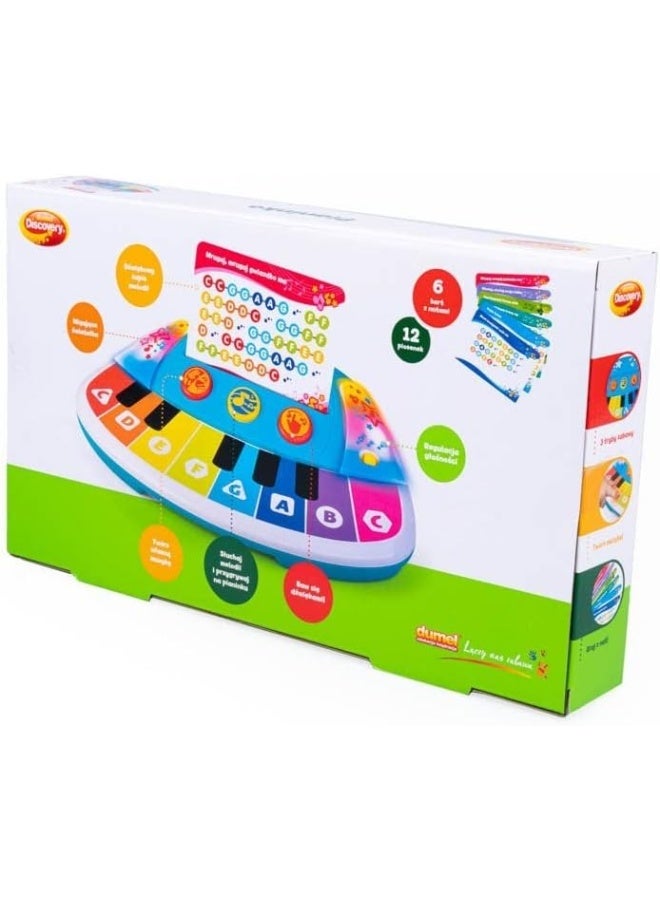 Happy Kids Little Learners Magic Touch Piano - Educational Baby Piano Toy - Image 3