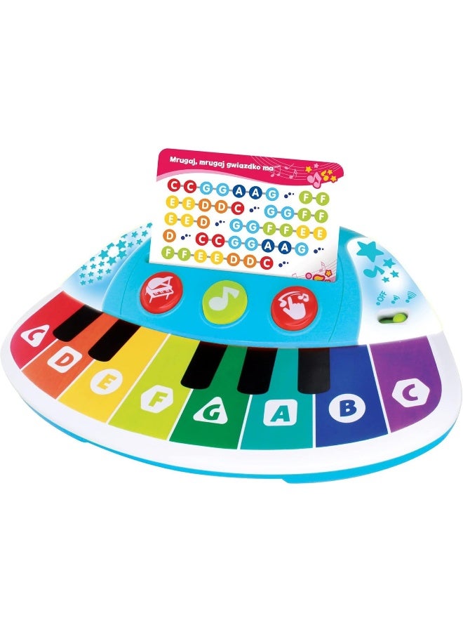 Happy Kids Little Learners Magic Touch Piano - Educational Baby Piano Toy - Image 1