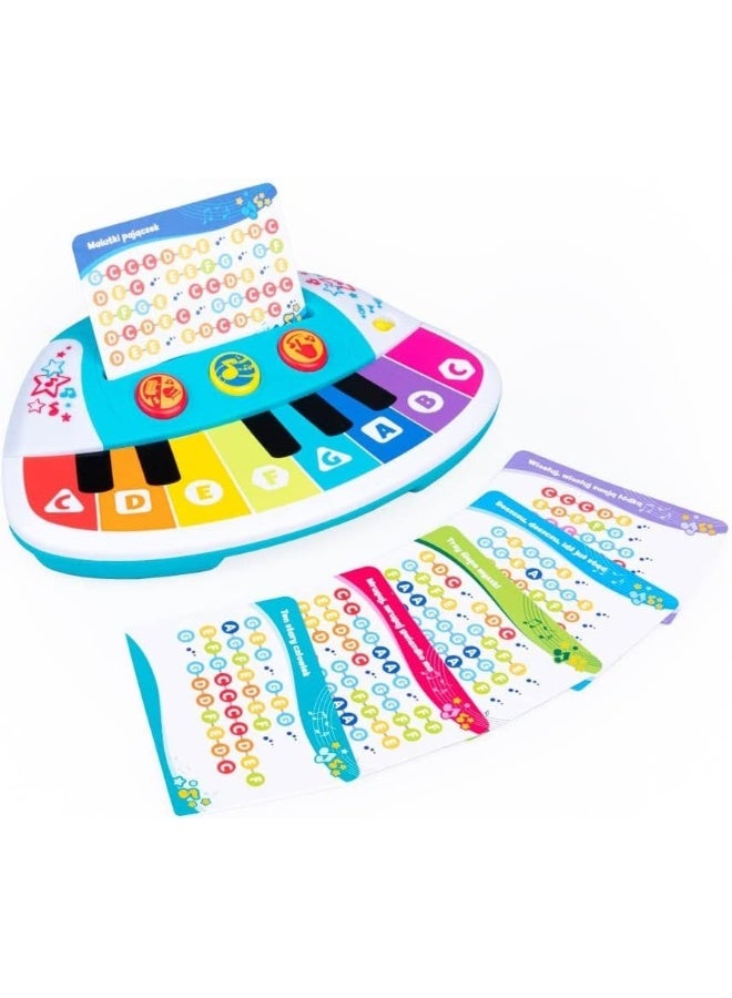 Happy Kids Little Learners Magic Touch Piano - Educational Baby Piano Toy - Image 4