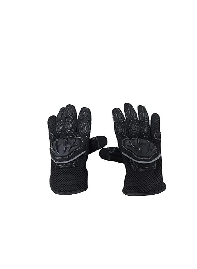 TUFF Tuff Men's Gloves for Bike Riders Black (Large) - Image 3