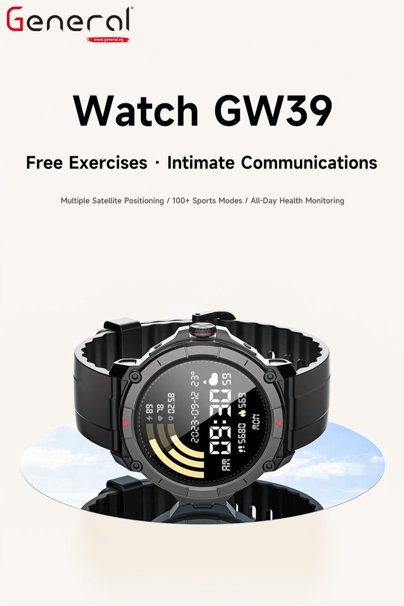 general General GW39 Smart WATCH Black - Image 1