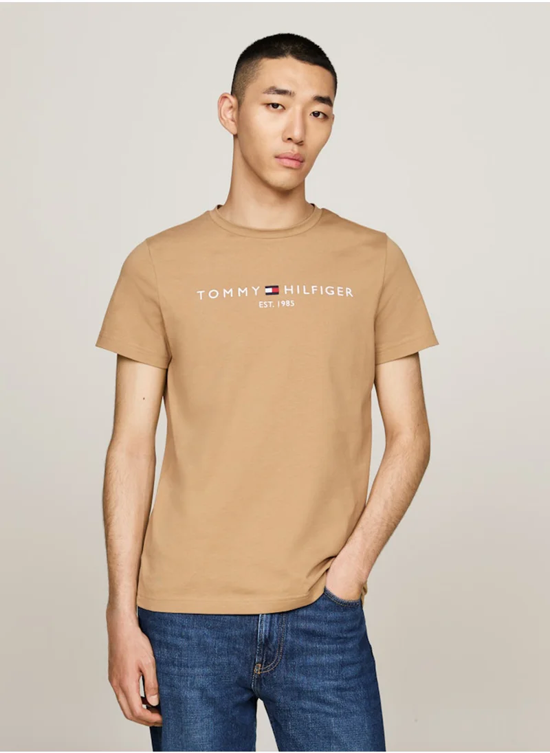 TOMMY HILFIGER Logo Crew Neck T-Shirt