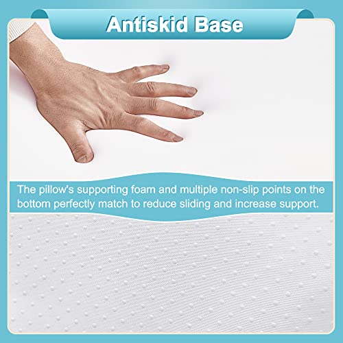 Mistuki Blanket Lifters for Foot of Bed Sheet Lifter for Feet Blanket Support Holder Foot Tent Cradle Block Pillow Ankle Leg Knee Toes Pain and Arthritis Surgery Recovery Supplies Feet Rest Elevation Wedge - Image 3