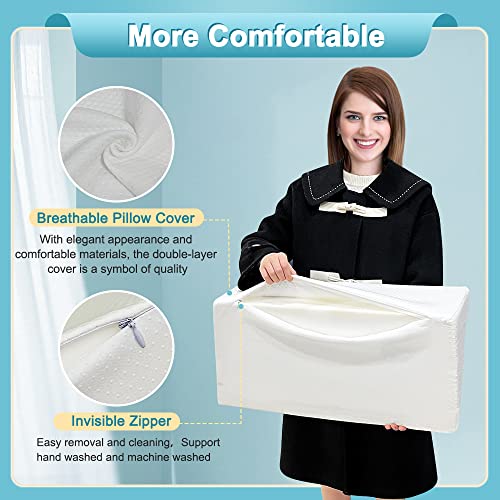Mistuki Blanket Lifters for Foot of Bed Sheet Lifter for Feet Blanket Support Holder Foot Tent Cradle Block Pillow Ankle Leg Knee Toes Pain and Arthritis Surgery Recovery Supplies Feet Rest Elevation Wedge - Image 5