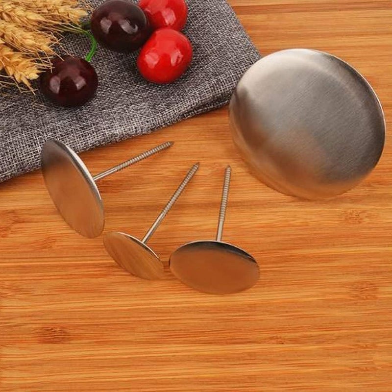 KASTWAVE Cake Flower Nail and Flower Lifters Set, 6PCS Stainless Steel Cake Cupcake Decor Baking Tools for Icing Flowers Decoration (4 Sizes) - Image 2