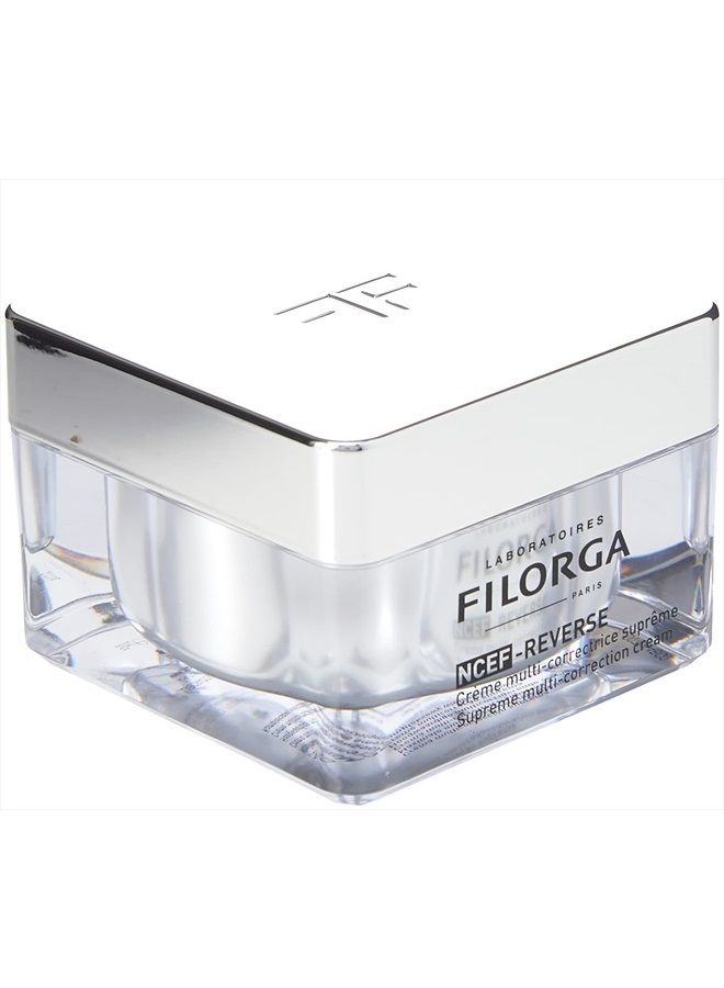 Laboratoires Filorga Paris Filorga NCEF-Reverse Multi-Correction Skin Moisturizer Cream, Anti Aging Formula of Hyaluronic Acid, Collagen, and Vitamins to Reduce Wrinkles and Restore Skin Elasticity of the Eye and Face, 1.69 oz. - Image 2