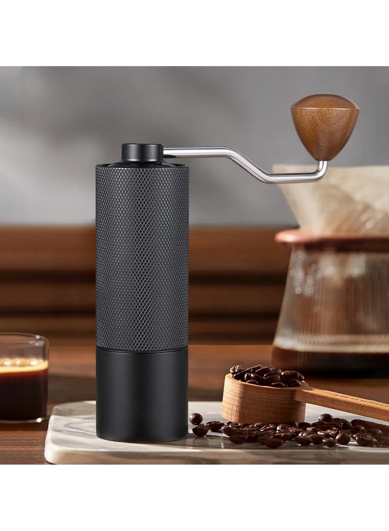 Manual Coffee Grinder,Hand Coffee Grinder with 7 Stainless Steel Conical Burr for Drip Coffee, Capacity 25g ,French Press,Pour Over,Turkish Brew,especially for Espresso Commercial Coffee Maker - Image 2