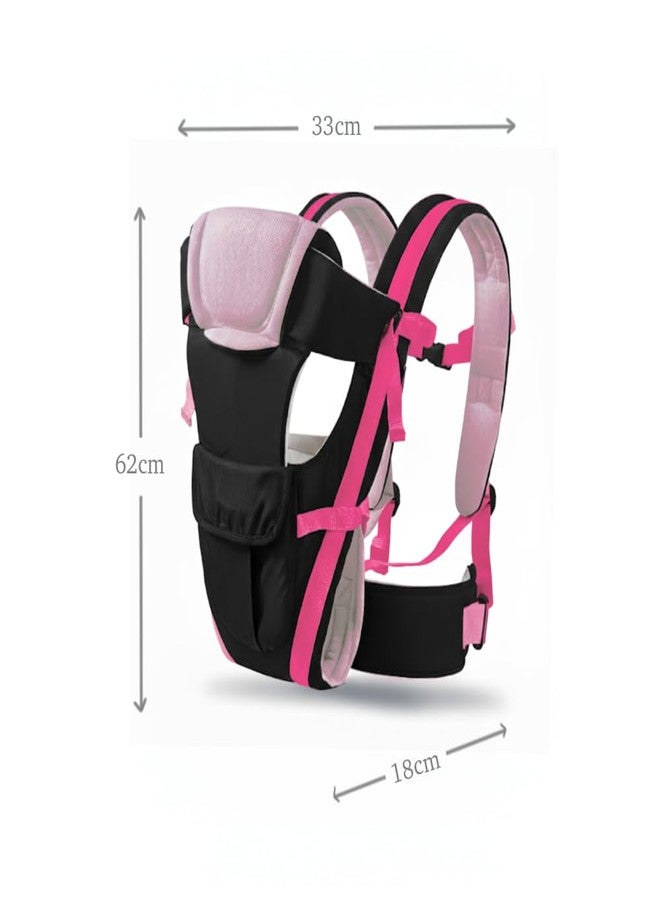 سنابترون حقيبة حمل الأطفال سنابترون للأطفال من عمر 0-3 سنوات - حقيبة حمل مريحة للمواليد الجدد | حقيبة حمل قابلة للتعديل | حقيبة حمل أطفال بأربعة أوضاع حمل | حقيبة حمل أطفال مزودة بدعامة للرأس وحزام أمان وأحزمة بإبزيم للأطفال من عمر 0-24 شهرًا - Image 3