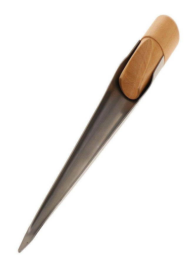 PZRT 304 Stainless Steel 7 Inch Marine Rope Splicing Spike FID with Wood Handle Fit 1/8 Inch to 1/2 Inch Dia Wire Ropes Rope Splicing Spike - Image 1