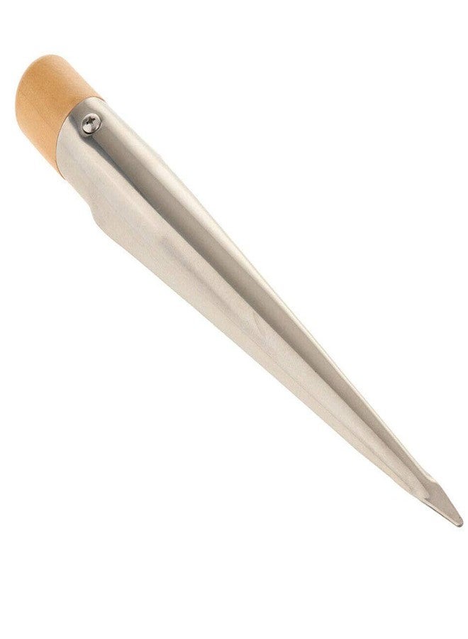 PZRT 304 Stainless Steel 7 Inch Marine Rope Splicing Spike FID with Wood Handle Fit 1/8 Inch to 1/2 Inch Dia Wire Ropes Rope Splicing Spike - Image 2