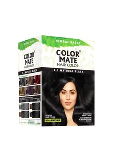 Color Mate No Ammonia Hair Color, 150g (9.1 Natural Black) - pzsku/Z299DF045747551436C3EZ/45/_/1740038057/64f7987e-dc13-4afe-8b0e-915aa8713d35