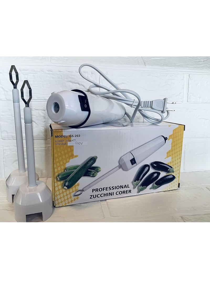 DubaiGallery Electric Vegetable Corer Kitchen Drill Stainless Steel Scraping Scale Machine Fruits Veggies Carving Tool And Seed Remover  - Image 1