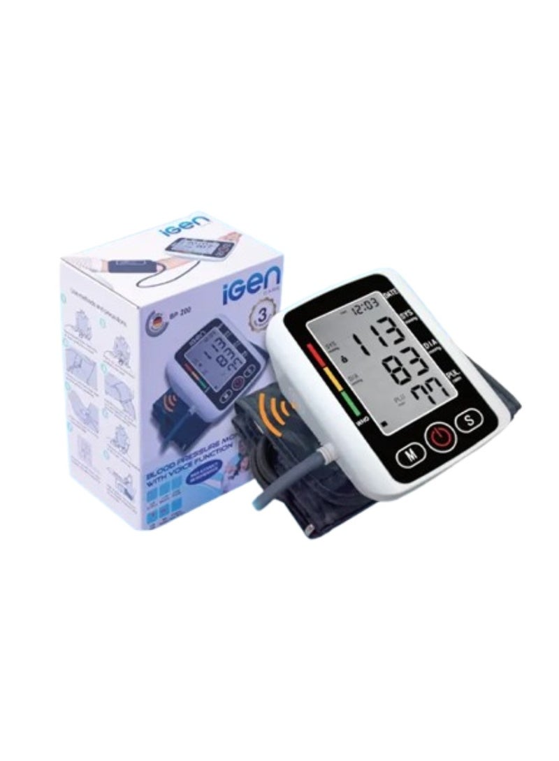 iGen Bp 200 Blood Pressure Monitor (Speaking) - Image 1