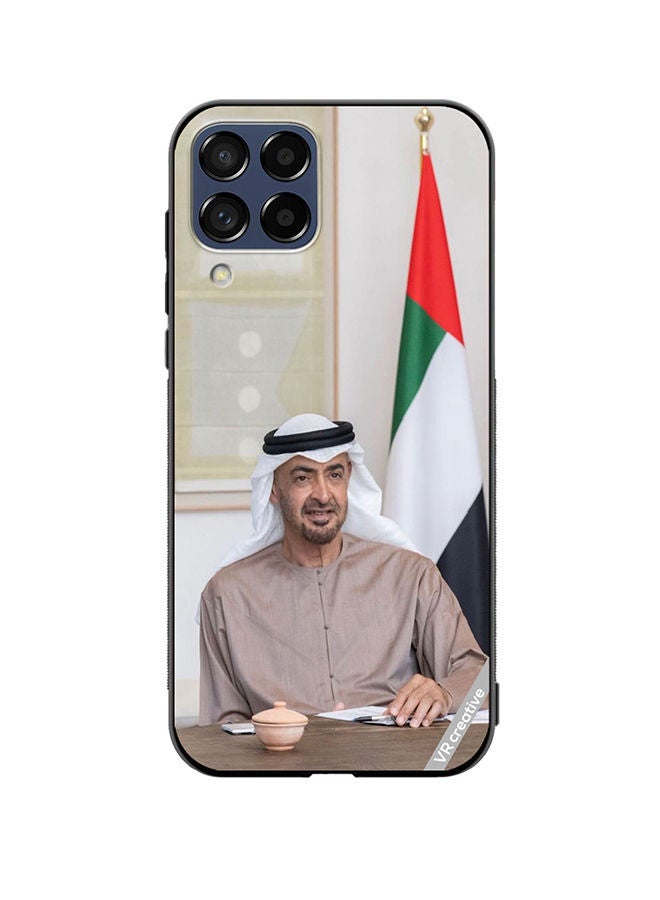 VR CREATIVE Protective Case Cover For Samsung Galaxy M33 Sheikh Mohamed Bin Zayed Al Nahyan Design Multicolour - Image 1