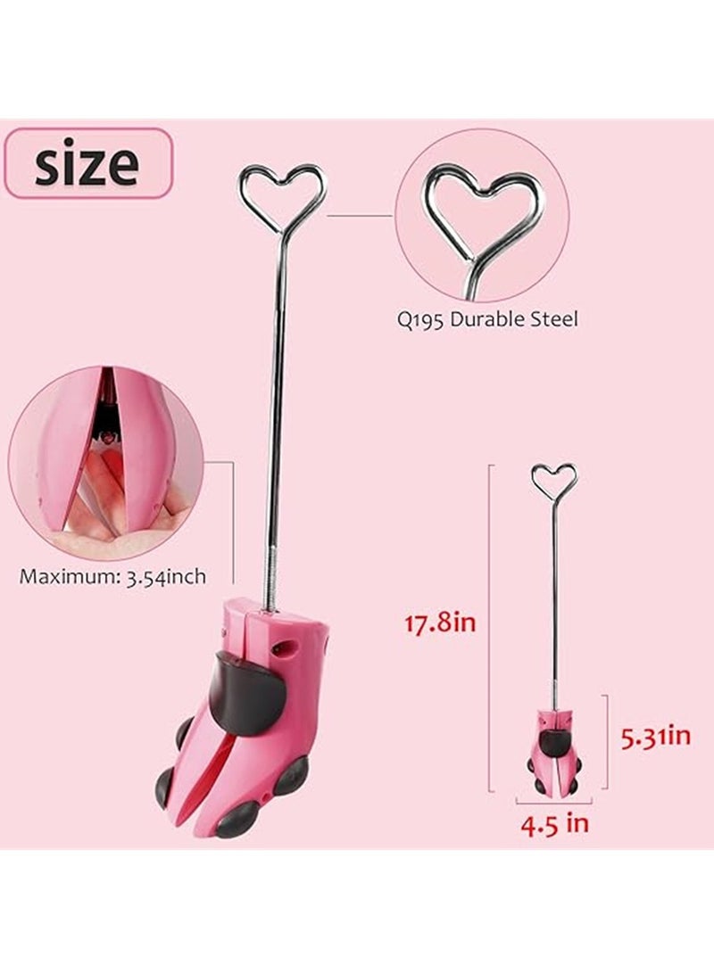 KASTWAVE Shoe Stretcher for Women 1 Pair Boot Stretcher for Wide Feet Shoe Expander Adjustable Width Shoe Widener Shoe Trees for Women - Image 4