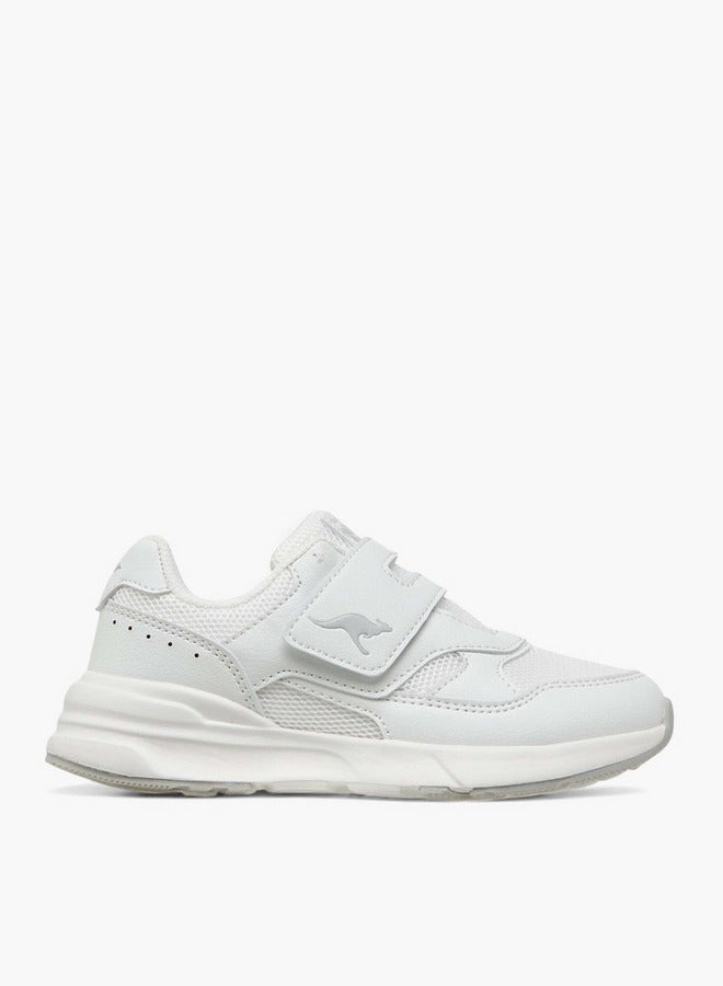 kangaROOS Girls Kids' Panelled School Shoes with Hook and Loop Closure  - Image 3