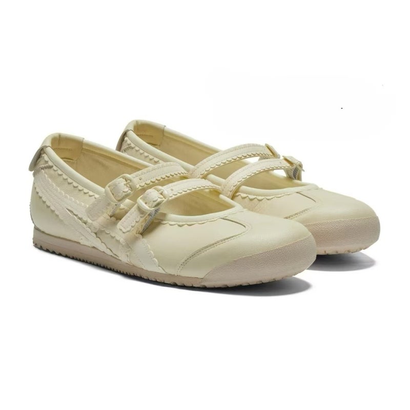 Onitsuka Tiger Cross-border Ghost Family Tiger MEXICO66 Mary Jane TGRS Ballet Style Couple Casual Retro Slip-on - Image 5