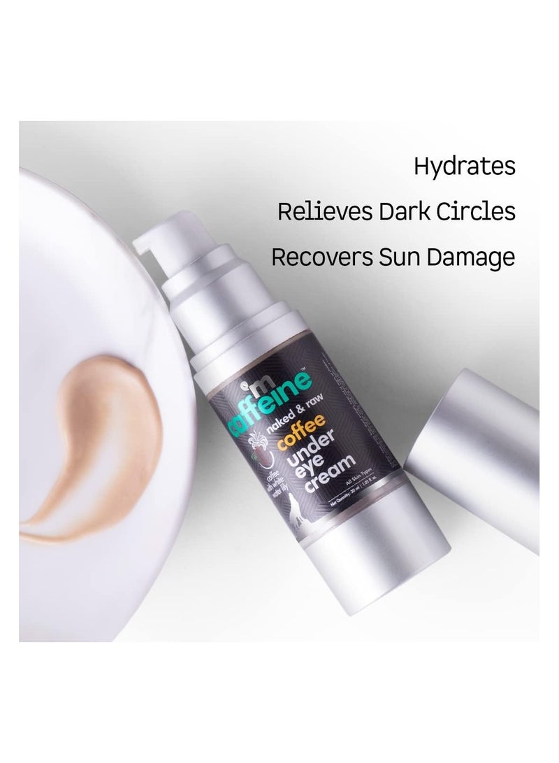 MCaffeine Coffee Under Eye Cream with White Water Lily 30 ml  - Image 2