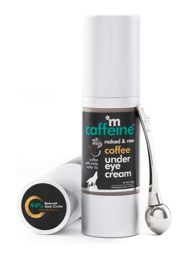 MCaffeine Coffee Under Eye Cream with White Water Lily 30 ml  - Image 3