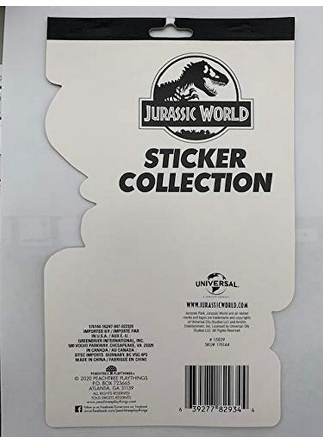 Jurassic - World Sticker Collection Includes Over 150 Stickers 4 Sheets - Image 1