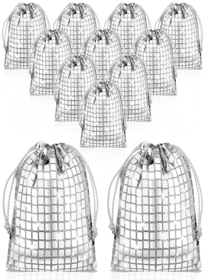 Locmeo 16 Pcs Disco Bags 6 x 7 Inch Disco Sequin Bag Bachelor Party Favors Gift Drawstring Glitter Decoration for 70s 80s Retro Wedding Bridal Shower Bachelor Party - Image 1