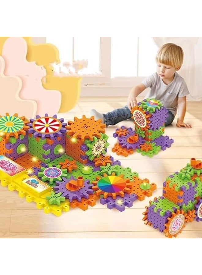 STEM Electric Building Blocks –  Light-Up Gears – Multicolor - Image 1