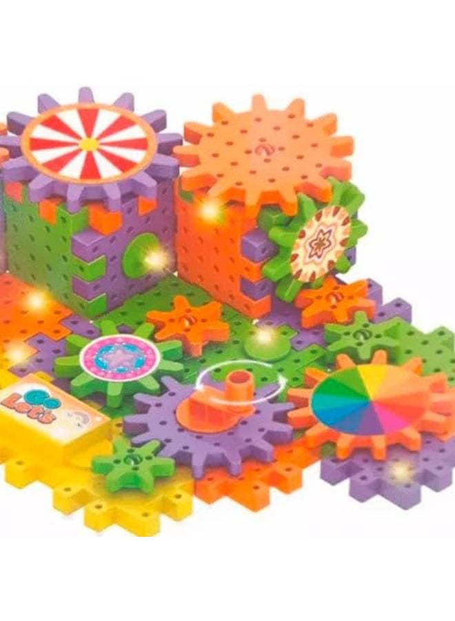 STEM Electric Building Blocks –  Light-Up Gears – Multicolor - Image 2
