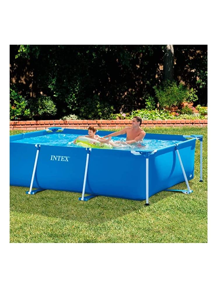 INTEX Superior Strength And Longer Durability Sturdy Frame Swimming Pool For Kids 300x200x75cm - Image 2