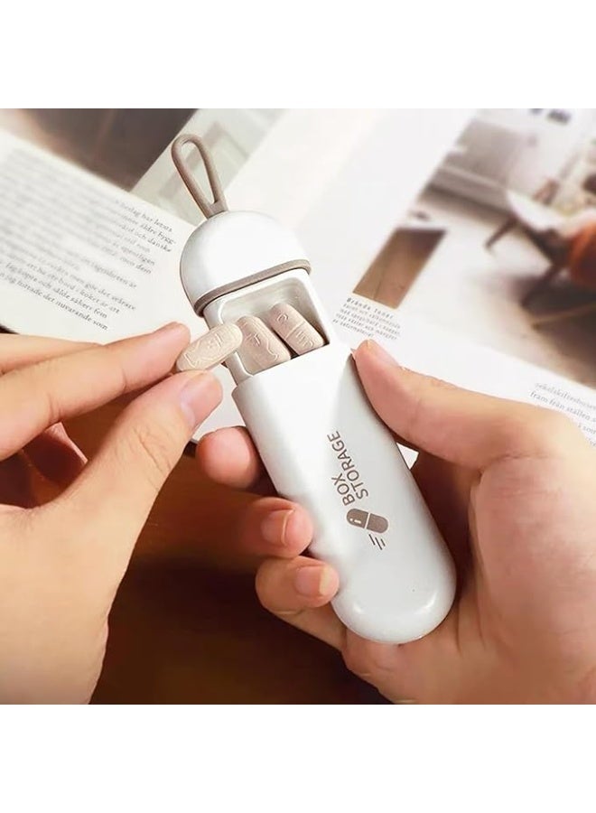 Modern pocket medicine and vitamin organizer - 3 compartments - Image 4