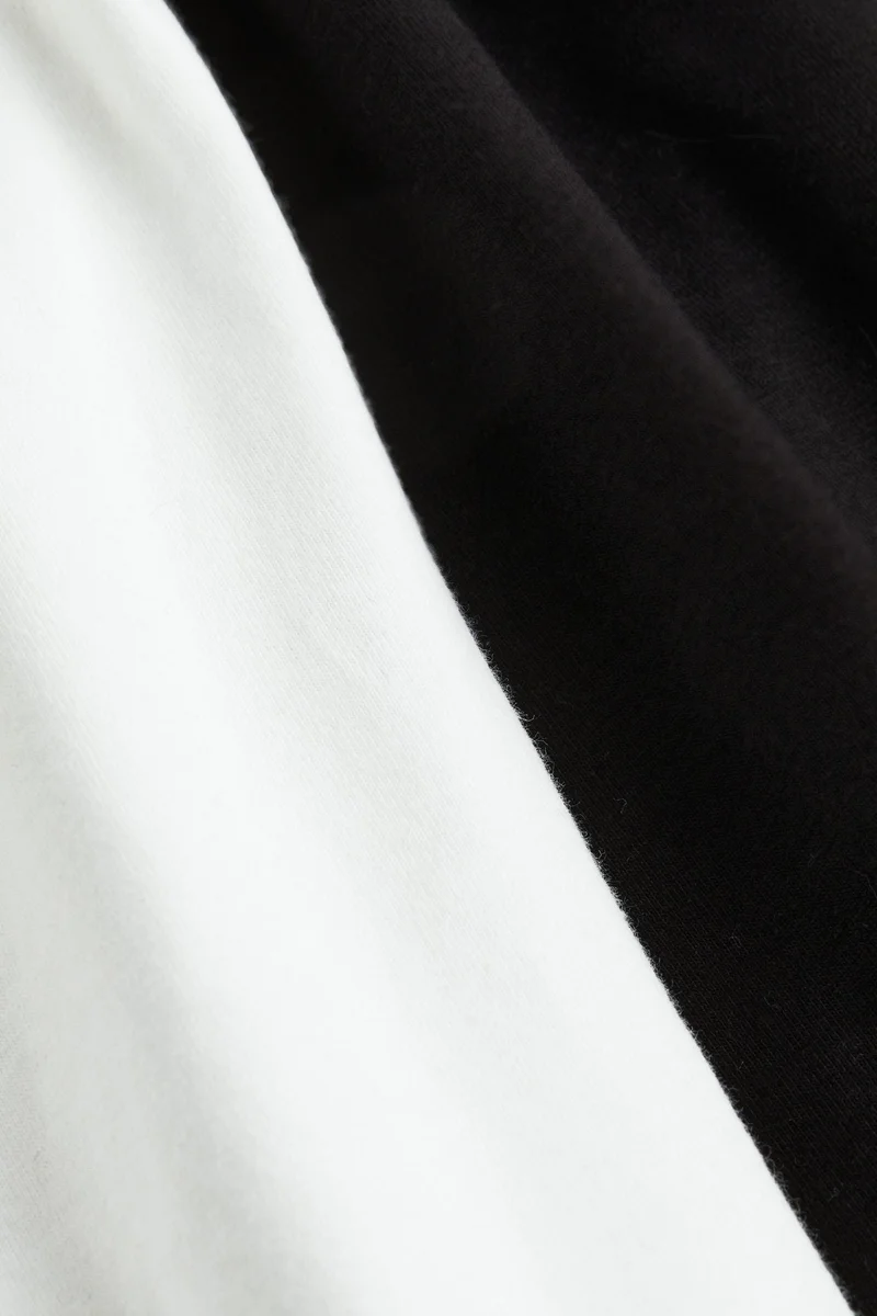 H&M 2-Pack Cropped T-Shirt