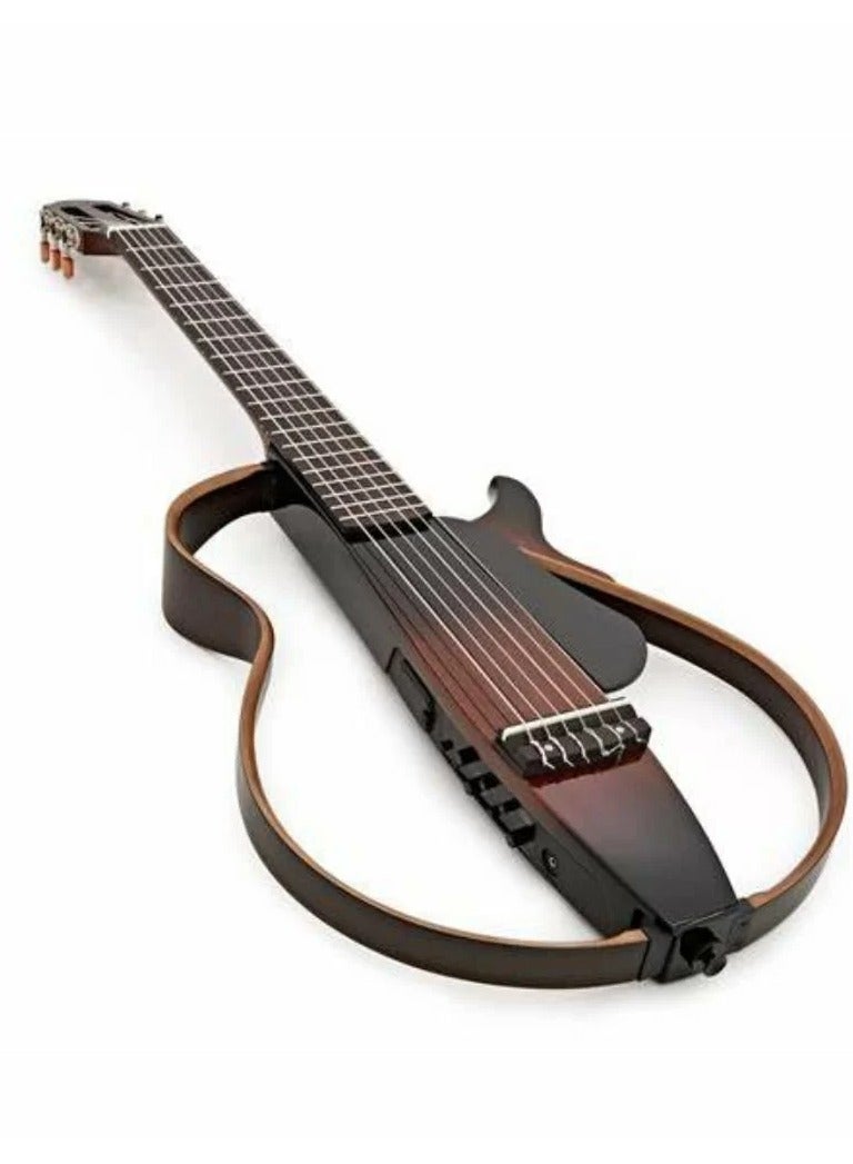 Yamaha SLG200N Silent Nylon-String Guitar - Tobacco Sunburst - Image 3