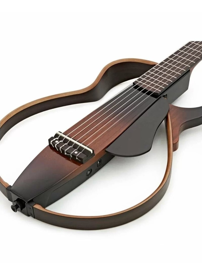 Yamaha SLG200N Silent Nylon-String Guitar - Tobacco Sunburst - Image 4