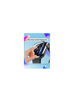کاتانس 2Packs Screen Protector for Apple Watch 42mm Series 1 2 3 HD Clear Ultra-Thin Curved Full Coverage Glass (42mm)  - Image 2
