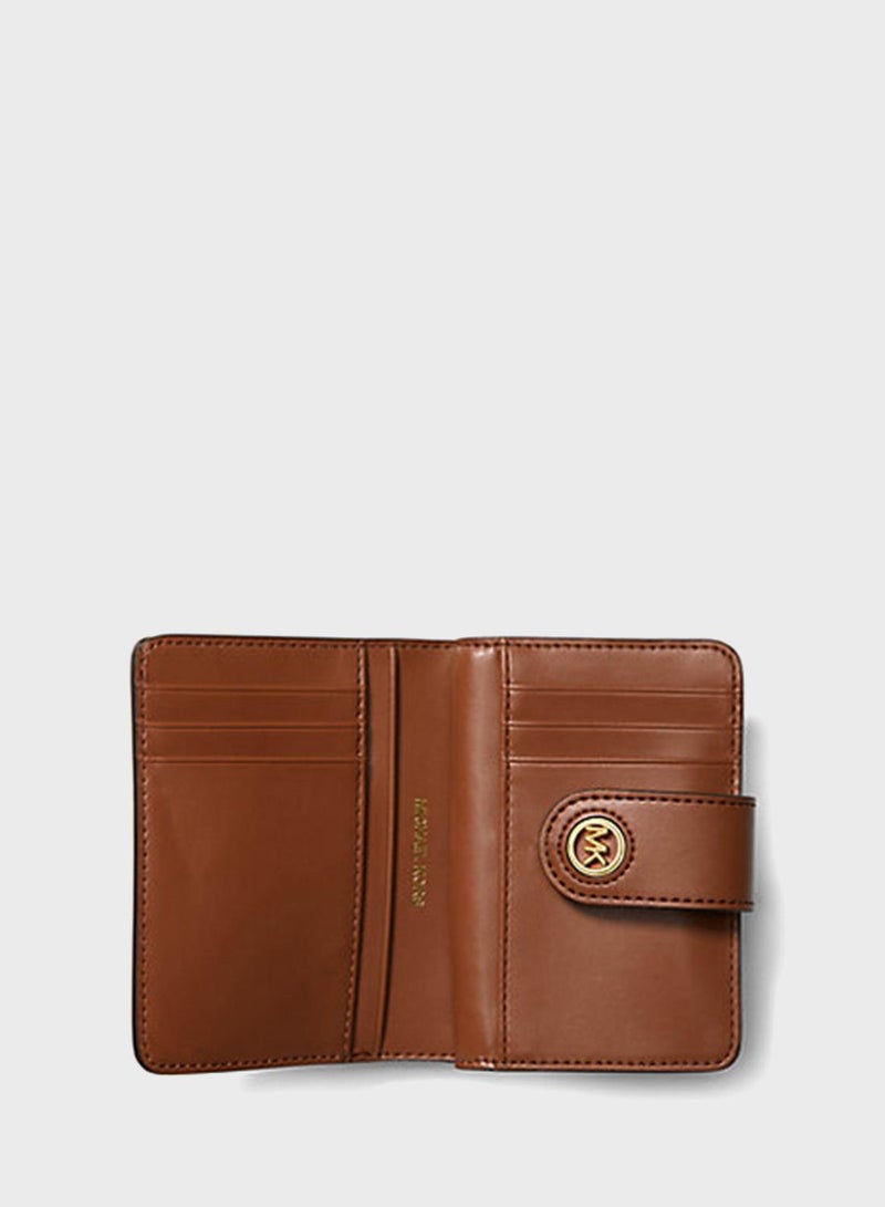 محفظة مدمجة بشعار