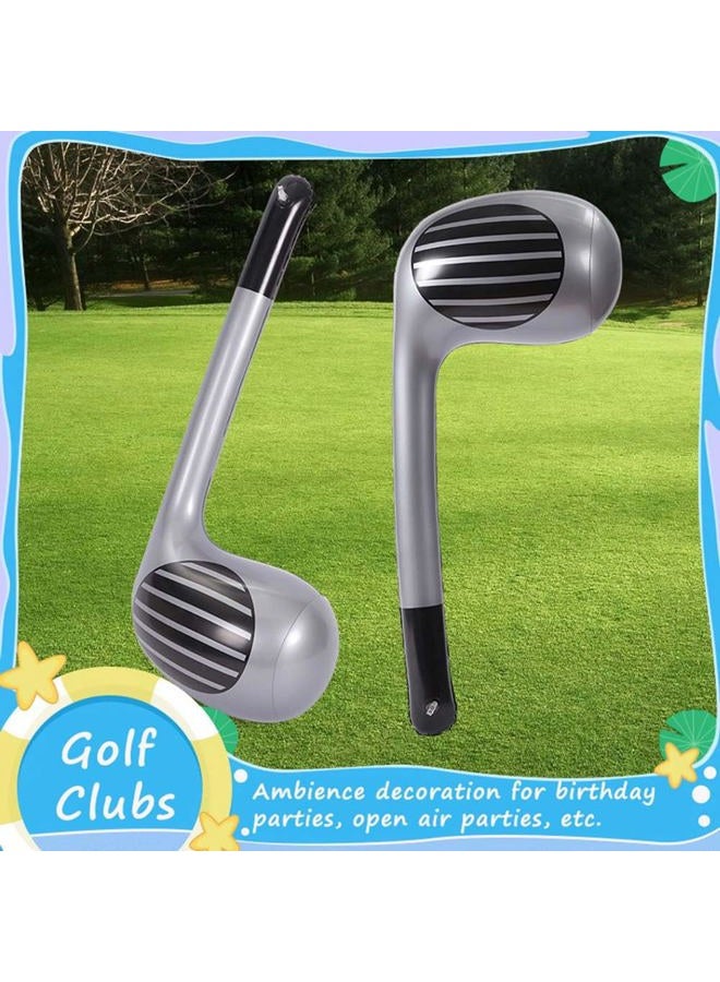 Yowget 15Pcs Golf Balloons Birthday Balloons Include 13Pcs 18 inch Balloons & 2Pcs Golf Club Balloons Decor,Golf Themed Party Decorations for Boys - Image 3