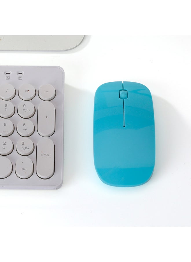 Generic - Wireless Mouse 3D Ultra-thin Office Mouse Computer Mouse 2.4G Battery Version SD82 Shipping With Blister Packaging-Color:Black - Image 1