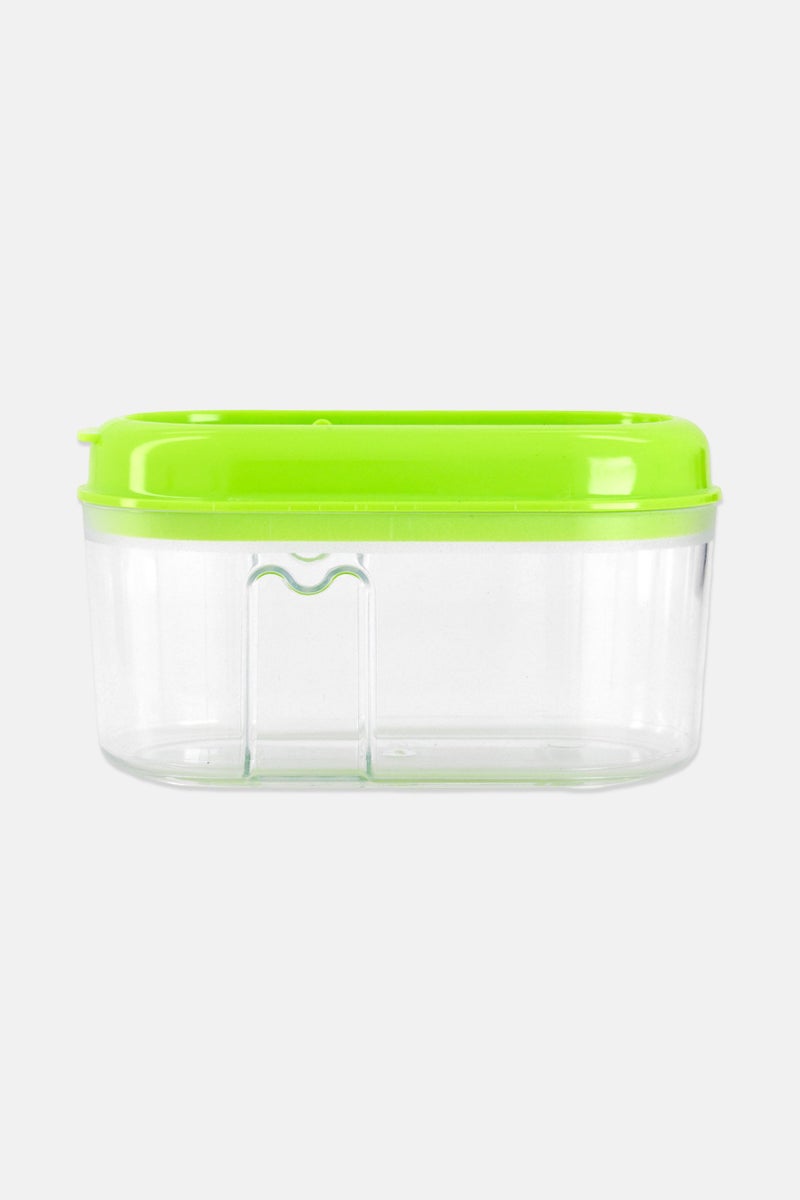 Plastic Forte حاوية تخزين بلاستيكية متعددة الاستخدامات توتم، لون أخضر ليموني - Image 1