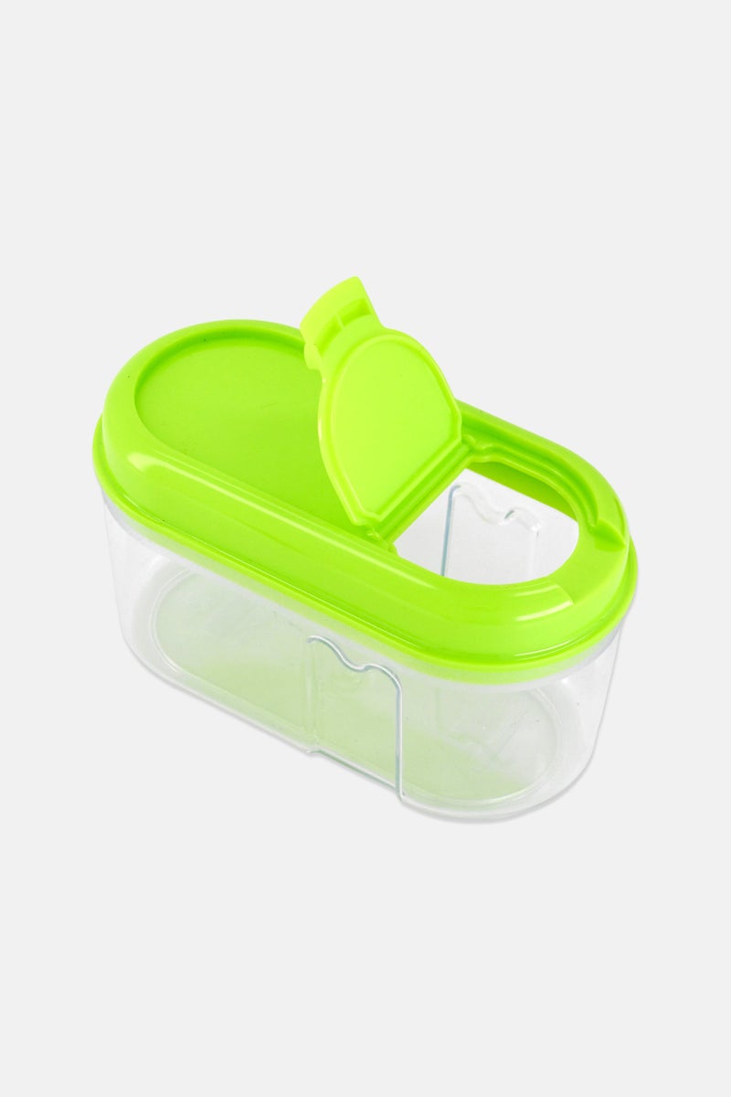 Plastic Forte Totem Multipurpose Plastic Storage Container, Lime Green - Image 2