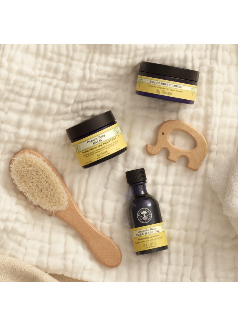 Neal's Yard Remedies Neal's Yard Baby Balm with Shea Butter and Botanical Oils, Soothing & Nourishing Softening Balm, Hypoallergenic, Fragrance-Free, Cruelty-Free, 50g  - Image 5