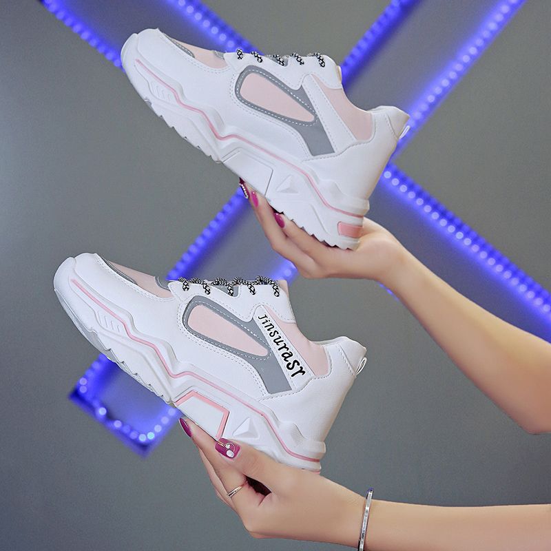 Inner Height Increasing Shoes 2023 Fashionable Shoes For Children And Students Korean Style All-Match Sneaker Harajuku Style Torre Shoes - Image 5
