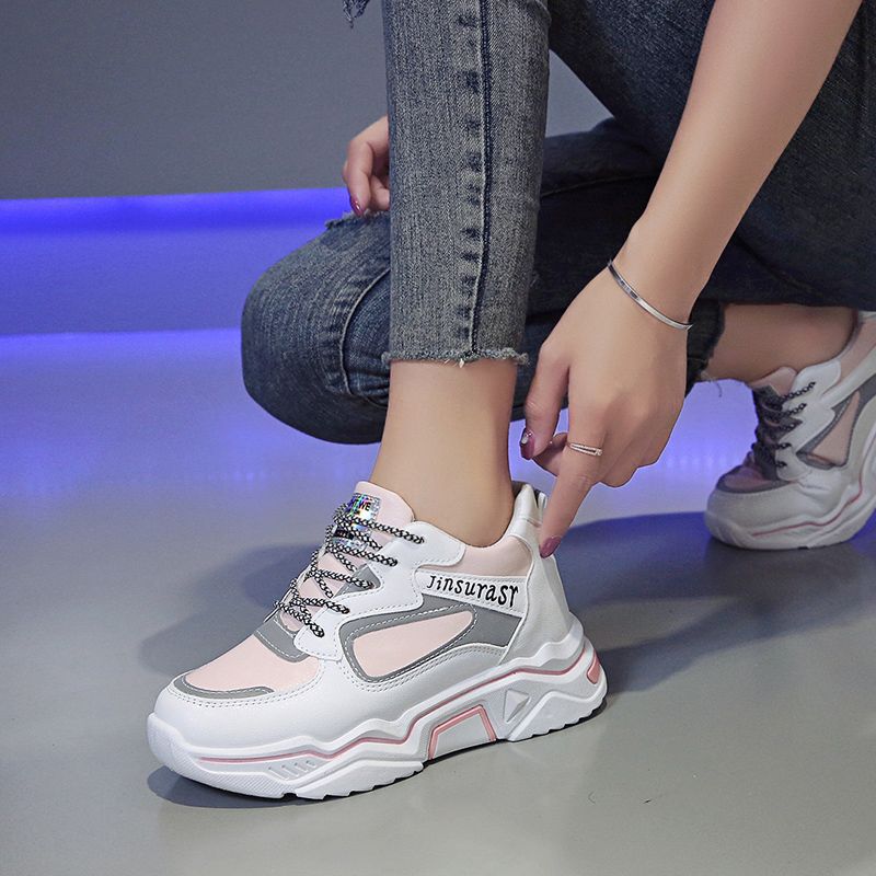 Inner Height Increasing Shoes 2023 Fashionable Shoes For Children And Students Korean Style All-Match Sneaker Harajuku Style Torre Shoes - Image 3