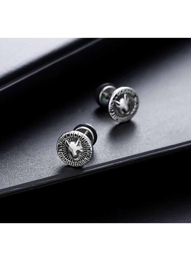 LATEEN 1 Pair Men Stud Earring - Image 2