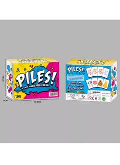 HaHaHai Crazy Piles Card Games, Fun Family Games, 10 Minutes Brain Boost-Joyful Atmosphere Card Game, for Kids 8 and Up, Games for Adults, Travel Party Games,  Memory Games  - Image 5